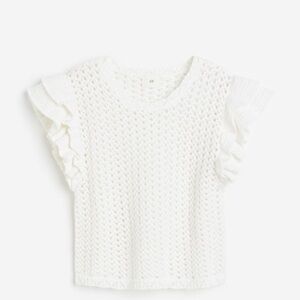 H&M Pointelle-Knit Top